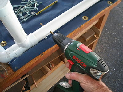 Make a Pet Stretcher Bed 13