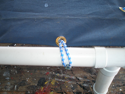 Make a Pet Stretcher Bed 17