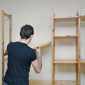 Easy to make shelving