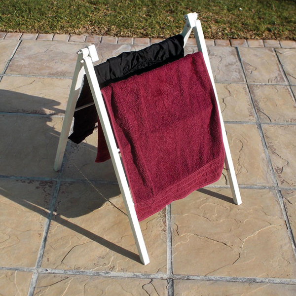 Make a drying rack for wet clothes