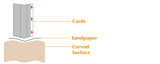 Sanding concave surfaces