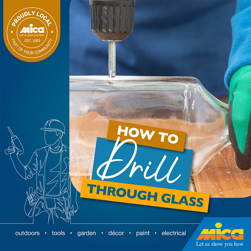 How to drill through glass – without having a cracking time!